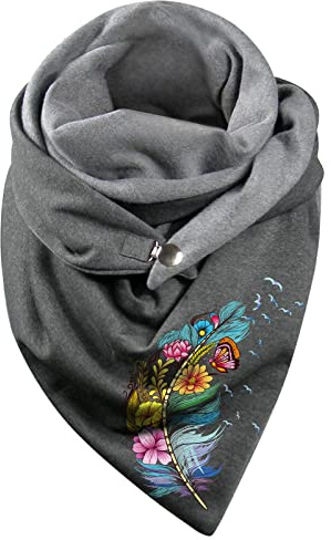 TianWlio Echarpes Et Foulards Femme Echarpe Hiver Chaud ÉCharpe Hiver Chaud ÉCharpe Triangle Grosse Echarpe Femme Automne Hiver ÉCharpe Chaude Echarpe Hiver Chaud