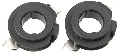 X AUTOHAUX Car H7 LED Headlight Bulb Adapter Socket Base Holders (Pack of 2)