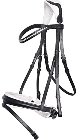 Imperial Riding Trense IRHFria, Black-White, XF/S