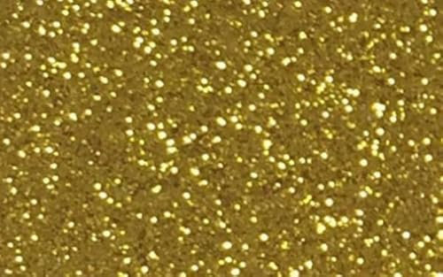 Moosgummi 2 mm Uni und Glitzer Meterware ab 0,5m - GOMA EVA in 35 Tollen Farben - Bastelstoff Gummiplatten (Glitzer-Gelb)