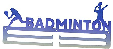 rockible Medaillen-Aufhänger, robuste Aufbewahrung für Auszeichnungen und Medaillen, Badminton