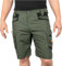 ACE Constructor Herren-Arbeitshose kurz - Männer-Arbeitshosen mit Cargo-Taschen & Stretch-Bund für den Sommer - Oliv - 50