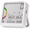 CHNADKS Carbon Monoxide Detector - Portable CO Alarm with LCD Display, High Accuracy Sensor, Rechargeable Battery, Real-Time Air Quality Monitor, Audible Alert for Home, Car, Camping