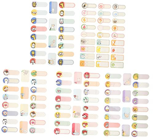 Operitacx 214piezas Etiquetas Adhesivas Personalizadas Para Útiles Escolares Resistentes y Fáciles De Quitar