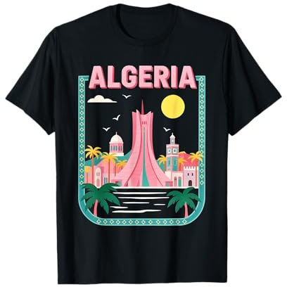 Algerie DZ Algeria (imprimé à l'avant) T-Shirt