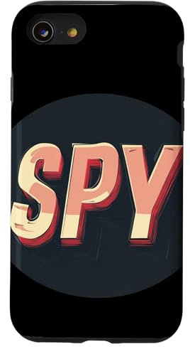 Hübsches Spionage-Logo-Outfit Hülle für iPhone SE (2020) / 7 / 8