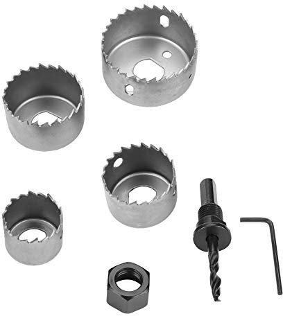 Marhynchus Woodworking Hole Saw Drill Bit Cutter Tool: Vane/Wing, Ideal for Installing Locks and Knobs on Doors and Cabinets