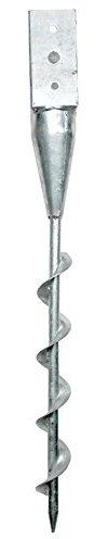 Connex HV4335 - Perni di ancoraggio a vite, zincati a caldo, 71 x 71 x 650 mm