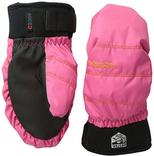 Hestra Czone Primaloft Junior Handschuh, Fuchsia, Größe 6