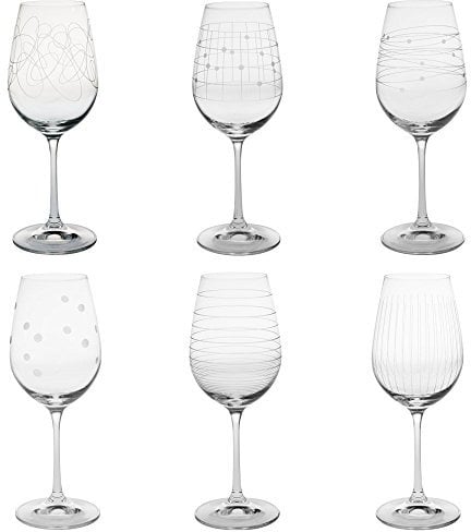 Table Passion - Coffret 6 verres à pied graphik 35 cl
