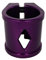 Liberty Diamond 3 Bolt Oversized Scooter Clamp HIC (Purple)