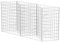 vidaXL Panier Gabion Jardinière Parterre Surélevé Acier Clôture de Jardin, 120 x 30 x 100 cm, 142539