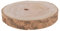 dijk natural collections Holzscheibe PAULOWIA - 20 cm - Baumscheibe - Paulowienholz - Rinde - Tablett - Teller