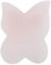 Gua Sha Herramienta de masaje de raspado Mariposa natural Cuarzo rosa Cristal Curación Piedra de jade para SPA Acupuntura