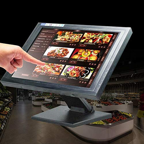kangten 15 LCD Touchscreen LCD Touchscreen Monitor USB Touchscreens Monitors POS Kiosk Monitor for Retail Cash Register Cash Register Monitor for Restaurant Retail
