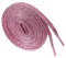 Anawakia 1 paio di lacci piatti metallizzati glitterati in poliestere 110 cm (rosa)