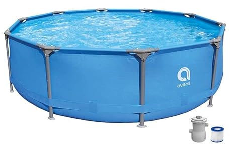 Piscina Exterior del Suelo 305 x 76 con Accesorios
