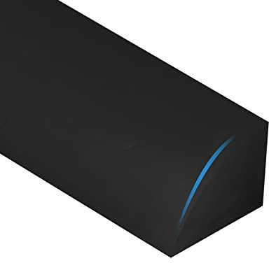 Schwallschutzleiste Dusche Duschwasserstop Silikon Duschschwelle Wassersperre Selbstklebend Wasserdamm für rahmenlose Duschtür (90° Schwarz 1m)