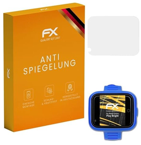 atFoliX Película Protectora compatible con Rebel Cactus Play Bright Lámina Protectora de Pantalla, antirreflejos y amortiguadores FX Protector Película (3X)