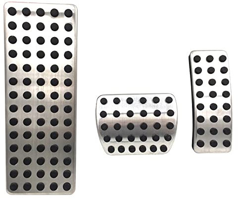 AGBRIL Auto Edelstahl Gas Kraftstoff Bremse Fußstütze Pedal Pad Abdeckung für Mercedes Benz A B CLA GLA GLB Klasse W177 V177 W247 C118 W118 H247 X247