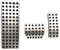 AGBRIL Auto Edelstahl Gas Kraftstoff Bremse Fußstütze Pedal Pad Abdeckung für Mercedes Benz A B CLA GLA GLB Klasse W177 V177 W247 C118 W118 H247 X247