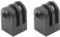 LJFEA 2 Pezzi Supporto Per Adattatore Per Treppiede Con Vite a Testa Zigrinata Per Fotocamera Gopro Hero 10/9/8/7/6/5/4/3/3+/2/1 Session Sj4000 Sj5000 Xiaoyi Action Camera