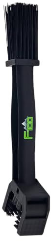 Dr. Wack - F100 Brosse pour chaînes de vélo - Nettoyage efficace et rapide des chaînes - Brosse de nettoyage pour chaînes de vélo avec différentes têtes de brosses - Entretien premium