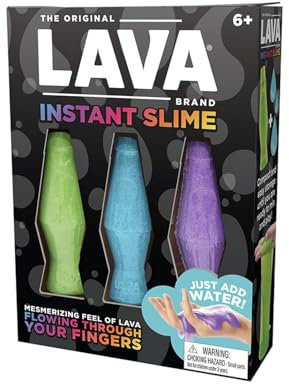Slime instantané de lave (les couleurs peuvent varier)