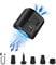 FLEXTAIL EVO PUMP 3,Portable Electric Air Pump,Vacuum Pump,1000L/min Flow,5kPa High pressure,5 Multiple nozzles for Rafting boat,Vacuum Compression Bags,Airbeds