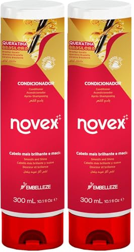 Novex Brazilian Keratin Conditioner, 300 ml (Packung mit 2)