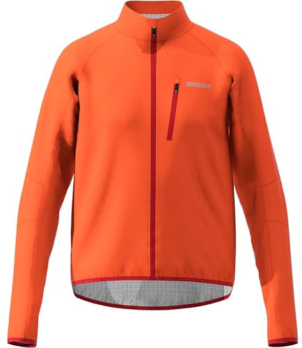 Zimtstern Herren Boltz Packable Rain Jacke, burnt orange, M
