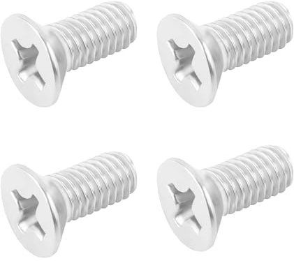4 Pezzi Viti del Rotore OEM#936-000-601-40-H,Acciaio Inox Vite del Disco Freno per i Rotori Anteriori e Pastiglie dei Freni,Gadget Auto Compatibile con Honda Accord Civic Acura CL (4 Pezzi)