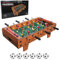 Goviox Mini Tischkicker, Tischkicker Kinder, Kickertisch, Mini Tischfussball, Tischfussball mit 6 Spielstangen und 6 Kickerbälle, Einfach zu Montieren, für Partyspiel, 50 x 25 x 15,5 cm