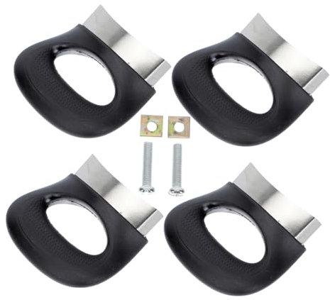 Ciieeo 4 Piezas de Asas Laterales para Cacerolas Accesorios para Ollas Que No Son de Acero Inoxidable Agarre Cómodo Y Fácil Limpieza