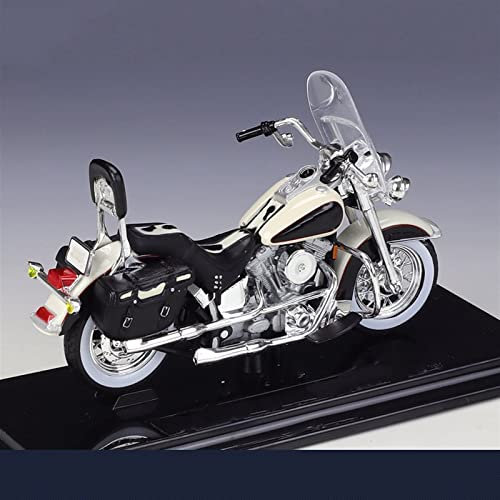 MPODYTSF Maßstabgetreues Modell Für Harley Für Davidson 1993 Motorrad Geburtstagsgeschenk Spielzeug Autosammlung 1/18