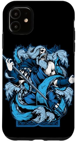 Hülle für iPhone 11 Cool Gaming Anime Wild Skull God War Novelty Graphic Designs