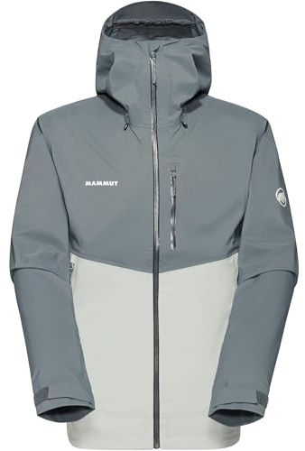Mammut Herren Alto Guide HS Hoodie Jacke, silver sage-strata, M