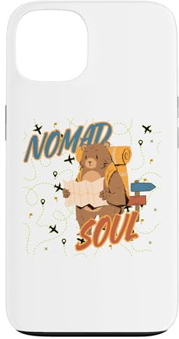 Nomad Soul: The Adventurous Bear V2 Case for iPhone 13