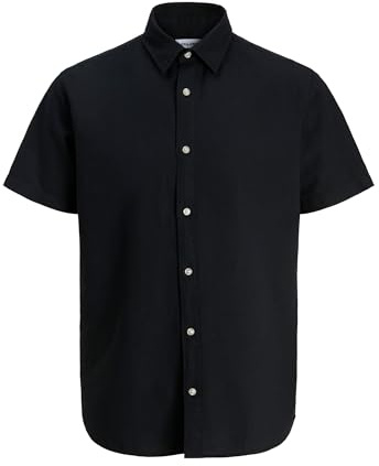 Jjebreeze Linen Blend Shirt S/S Sn Pls - Plus Size