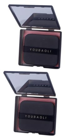 WRITWAA 2sätze Gesichtsöl-löschblätter Öl-absorbierende Papierblätter Mit Spiegeletui Gesichtspuff Für Fettige Haut Make-up-öl-absorbierende Blätter Öl-absorbierende Werkzeuge Gesichtsrein