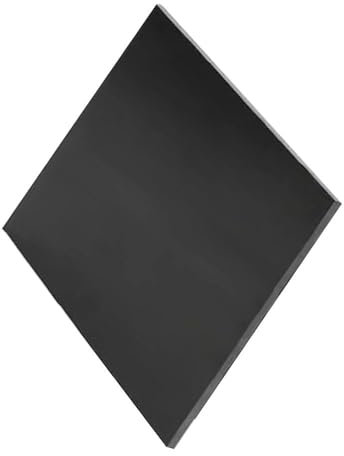 Plaque de fibre de verre époxy G10 FR4 - Plaque de gabarit en fibre de verre noire de 4 mm d'épaisseur for la mécanique(300MM x 300MM)