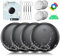 Traceur GPS Android, Air Tag Android, Fonctionne avec l’app Google Localiser (Uniquement Android), Tag Android, IP66 ImperméAble, pour Les Clés/Portefeuilles/Valises/Bagages/Enfant, 4 Pack