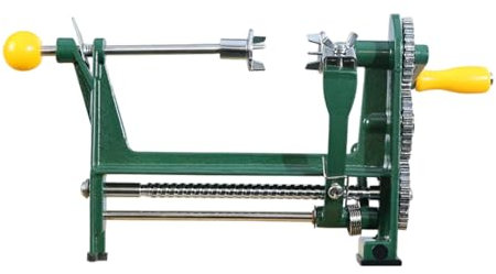 Orange schäbler Handbuch Edelstahl Orangenschäler-Maschine mit Handkurbel Arbeitsparsames Nicht-Schlupf-Peeling-Werkzeug für Zitrone, Zitrusfrüchte