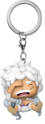 Funko Pop! Keychain: One Piece - Monkey D. Luffy Gear 5- Neuartiger Schlüsselanhänger - Vinyl-Minifigur Zum Sammeln - Strumpffüller - Geschenkidee - Offizielle Handelswaren - Anime Fans