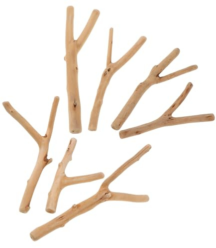 EPIGEIST Treibholz Bastelzweige aus Kiefernholz Natürliche Holzstäbe für Vasen Florale Arrangements und Aquarien Handpoliert und Individuell Geformt