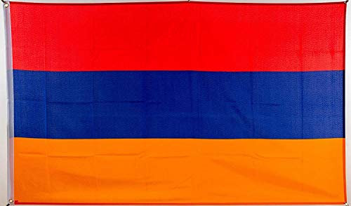 Everflag Flagge Armenien 90 x 150 cm mit Ösen + Aufkleber