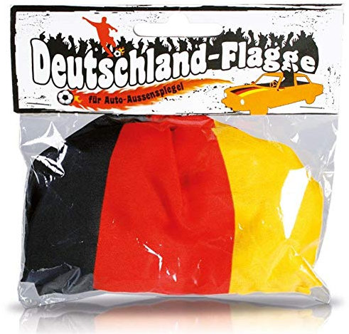 Außenspiegelfahne Deutschland 2er Set WM EM