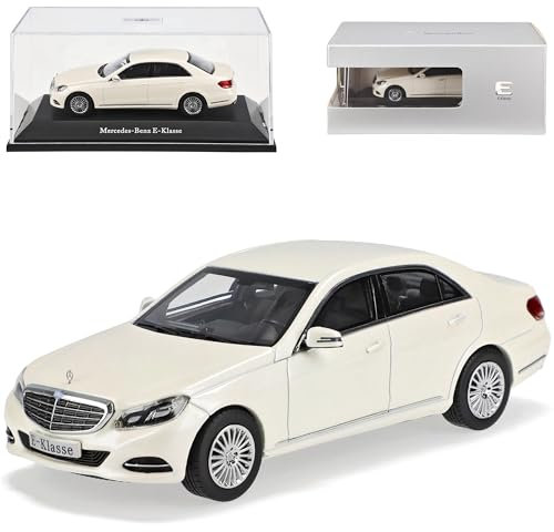 Kyosho Mercedes-B E-Klasse Limousine Diamant Weiss W212 Ab Facelift 2013 1/43 Modell Auto mit individiuellem Wunschkennzeichen