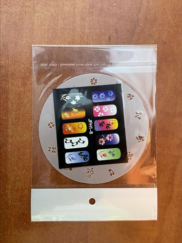 Airbrush Nail Art Stencil Fengda JFH01-008