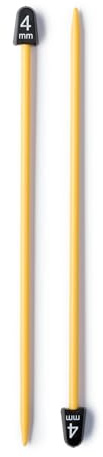 Prym 218402 Kinderstricknadeln KST 17 cm 4,00 mm gelb